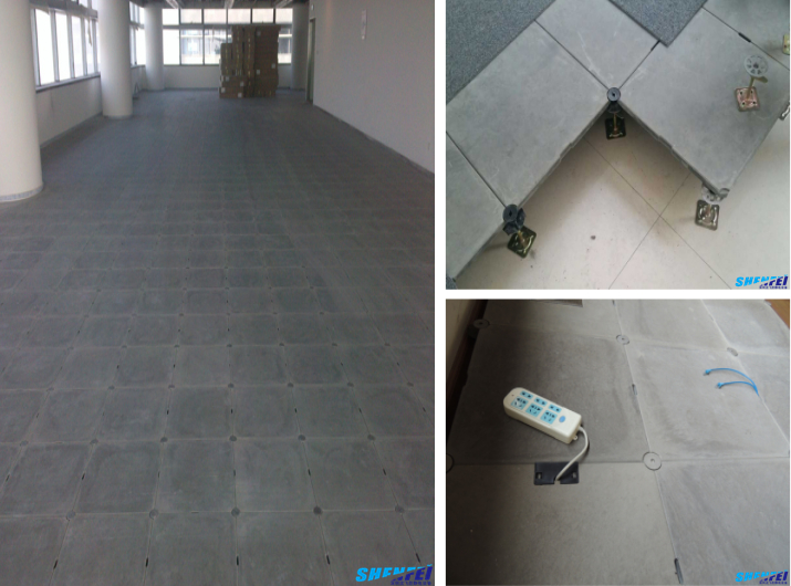 無機質(zhì)水泥網(wǎng)絡地板安裝效果